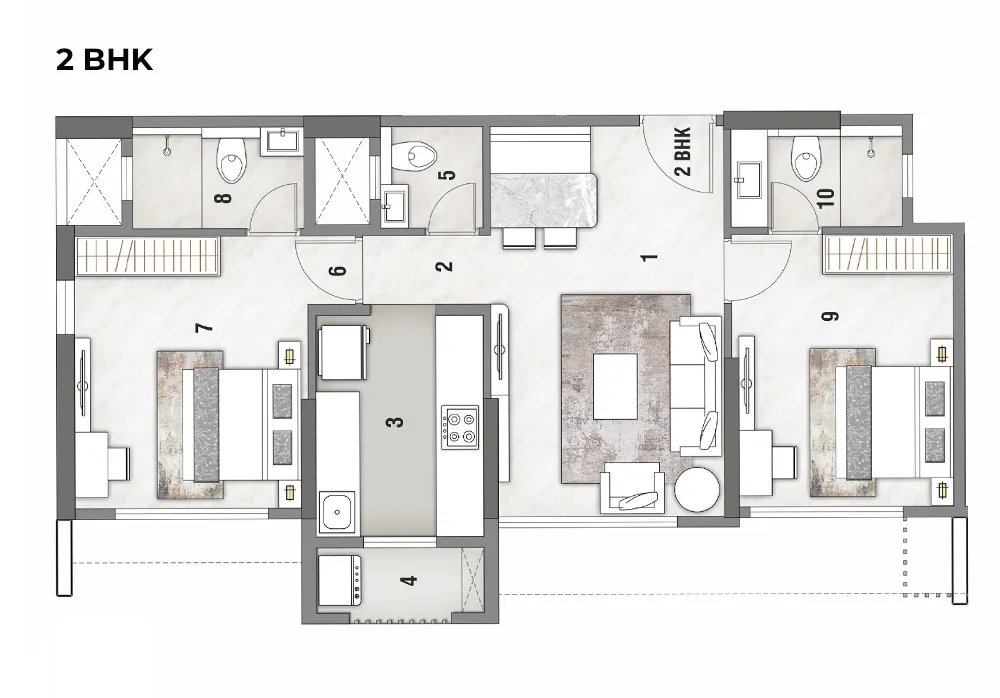 2 BHK